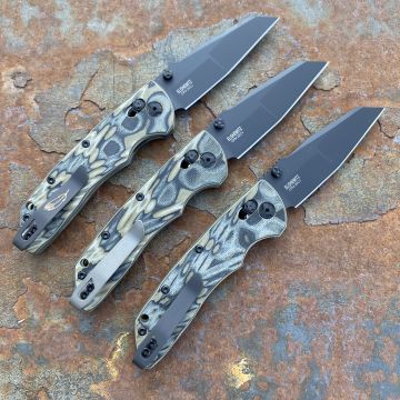 Hogue Deka Green G-Mascus Black Wharncliffe 20CV Blade Folding Knife